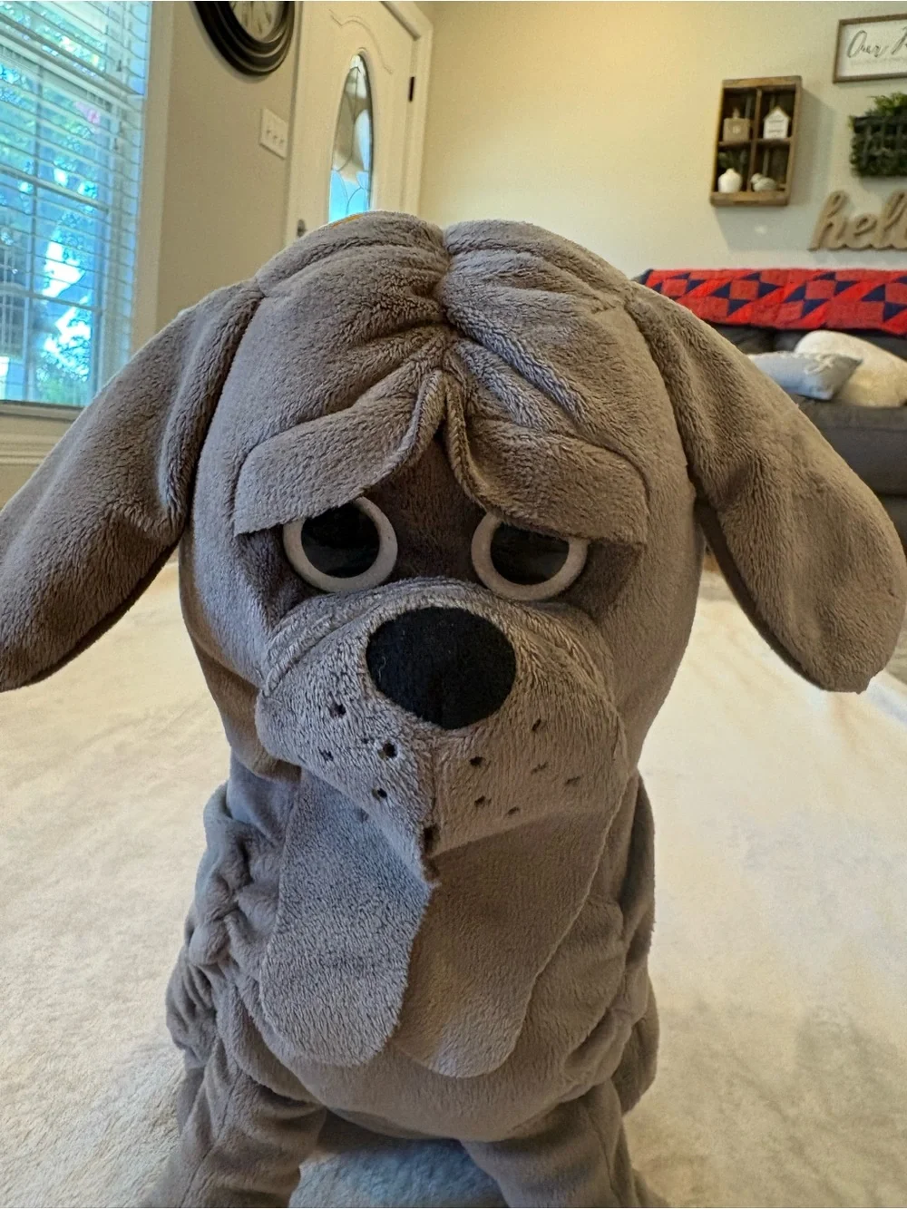 Harry Potter wizarding world fang blush dog just play boarhound stuffed animal